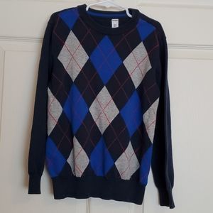 Old Navy Boys Argyle Sweater